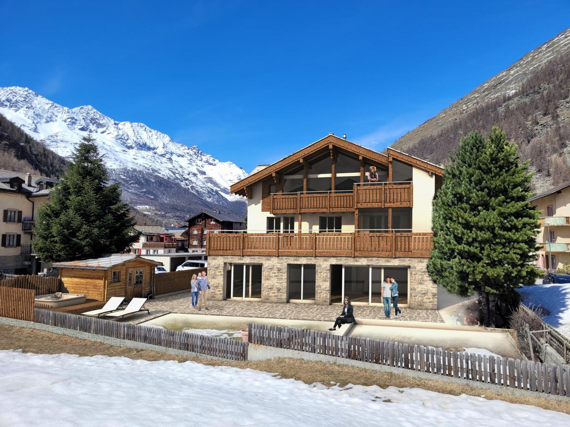Chalet Wiesengrund Edelweiss 6P Саас-Альмагель Экстерьер фото